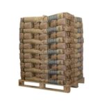 Badger Holzpellets ENplus A1 / DINplus – 975 kg Palette (65×15 kg), Heizwert ≥4,6 kWh/kg, Nadelholz, Belgien