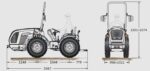 Ferrari Cobram 60 AR Micro Knicklenker-Traktor 49 PS – Reversierbarer Fahrerstand & 12/12 Getriebe – Bild 6