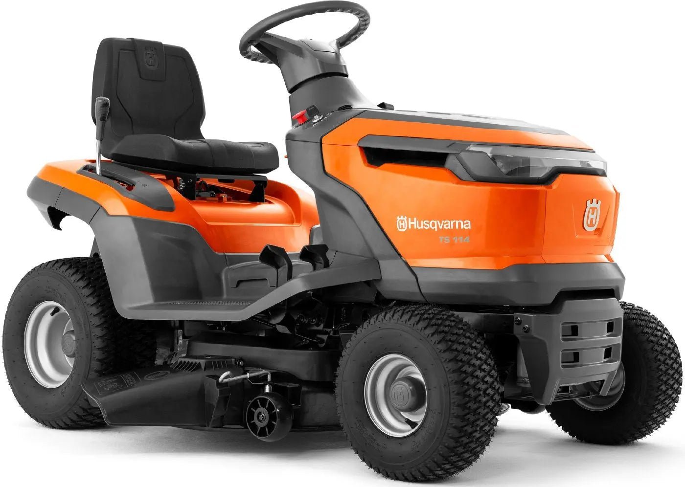 Husqvarna_TS_114_20240113_331af723-c8c6-489d-bfaa-c07456f8c078.jpg Husqvarna TS 114 Rasentraktor, 97 cm Schnittbreite, 16,2 PS Benzinmotor, Hydrostat, Seitenauswurf, optional Mulchen & Fangkorb – Bild 1
