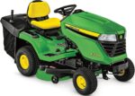 Rasentraktor 107 cm – 19,1 PS Kawasaki V-Twin, Hydrostat, Mulchkit, 300 L Fangkorb