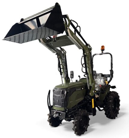Startrac 22 Kleintraktor 22 PS Diesel – Allrad mit Frontlader, Schaufel & Galaxy Garden Pro Bereifung