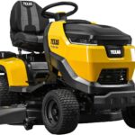 Texas PT 200-108H Rasentraktor, 108 cm Schnittbreite, 14,7 PS V-Twin Motor, Hydrostat, Seitenauswurf & Mulchfunktion