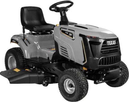 Texas Rasentraktor TTS98 Aufsitzmäher 98 cm Schnittbreite, 12 PS Loncin Motor, Seitenauswurf & Mulchfunktion
