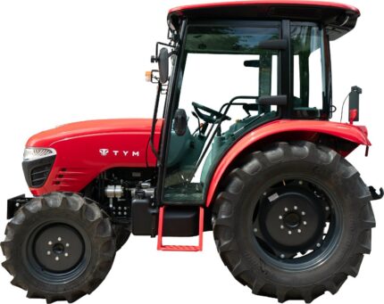 TYM 6225C Kompakttraktor mit Kabine 58,5 PS – Allrad Traktor mit Turbo-Diesel & 12/12 Getriebe